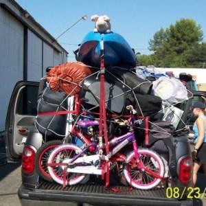 How a Tetris family packs for 10 days in Yosemite